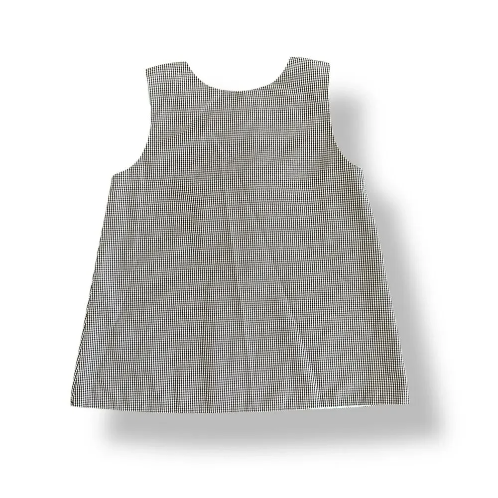 Castles and Crowns Gingham Monkey‎ Dress girls Size 5 Brown Pink